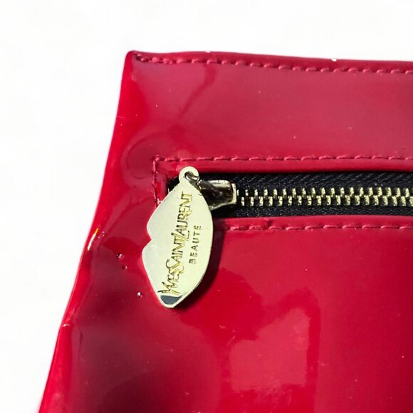 2PC Beauty Bundle (YSL Logo Zip Pouch & Holiday Hair Claw Clip) ❤️🎄 - Picture 6 of 9